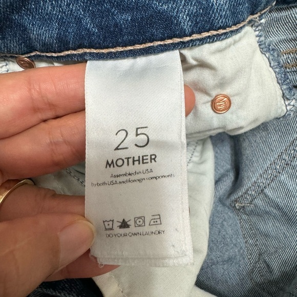 Mother The Dutchie Ankle Jeans, Size 25 - Picture 11 of 14